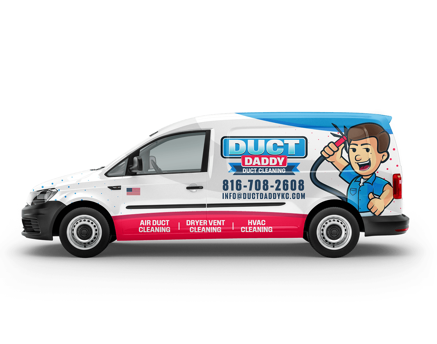 Duct daddy brand vehicle hero image